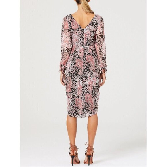 💕STEVIE MAY💕 What You Feel Midi Dress Paisley - Picture 9 of 16